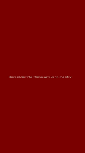 Tampilan Antarmuka Aplikasi Papatogel App Portal Informasi Game Online Terupdate - 2