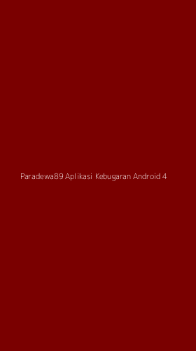Tampilan Antarmuka Aplikasi Paradewa89 Aplikasi Kebugaran Android - 4