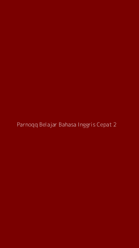 Tampilan Antarmuka Aplikasi Parnoqq Belajar Bahasa Inggris Cepat - 2