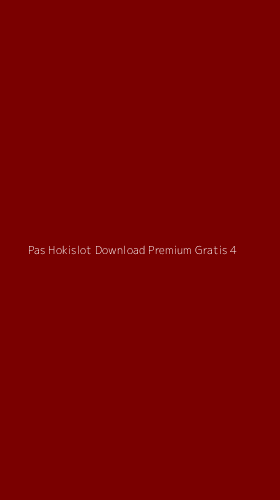 Tampilan Antarmuka Aplikasi Pas Hokislot Download Premium Gratis - 4