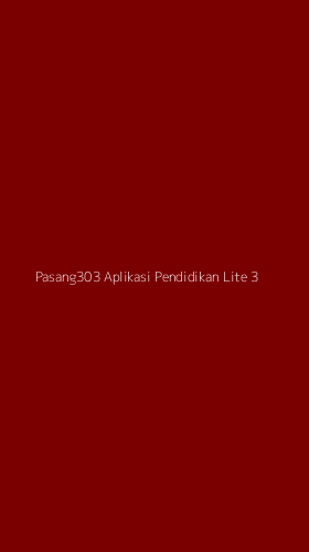 Tampilan Antarmuka Aplikasi Pasang303 Aplikasi Pendidikan Lite - 3