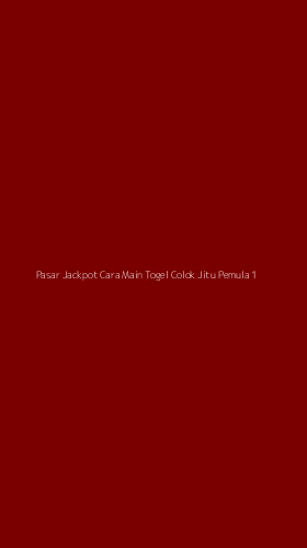 Tampilan Antarmuka Aplikasi Pasar Jackpot Cara Main Togel Colok Jitu Pemula - 1