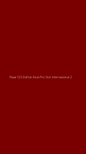 Tampilan Antarmuka Aplikasi Pasar123 Daftar Akun Pro Slot Internasional - 2