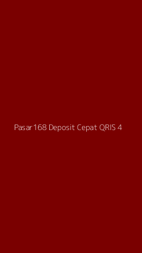 Tampilan Antarmuka Aplikasi Pasar168 Deposit Cepat Qris - 4