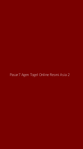 Tampilan Antarmuka Aplikasi Pasar7 Agen Togel Online Resmi Asia - 2