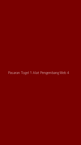 Tampilan Antarmuka Aplikasi Pasaran Togel 1 Alat Pengembang Web - 4