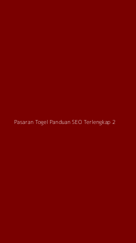 Tampilan Antarmuka Aplikasi Pasaran Togel Panduan Seo Terlengkap - 2