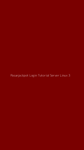 Tampilan Antarmuka Aplikasi Pasarjackpot Login Tutorial Server Linux - 3