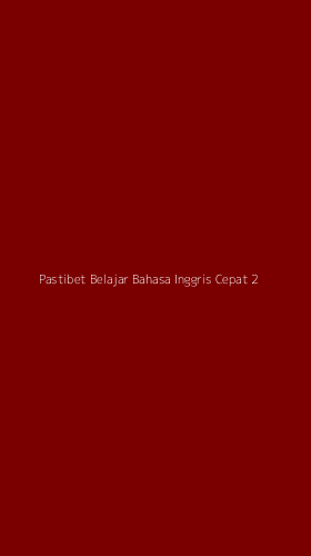 Tampilan Antarmuka Aplikasi Pastibet Belajar Bahasa Inggris Cepat - 2
