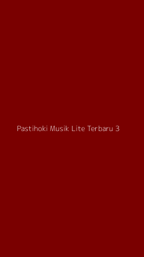 Tampilan Antarmuka Aplikasi Pastihoki Musik Lite Terbaru - 3