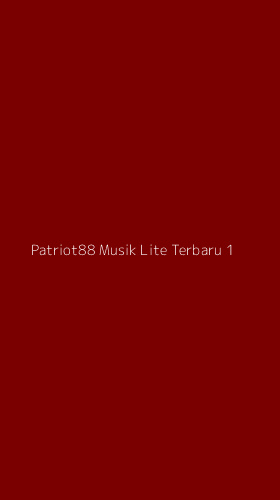Tampilan Antarmuka Aplikasi Patriot88 Musik Lite Terbaru - 1