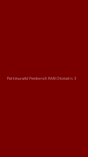 Tampilan Antarmuka Aplikasi Pattimura4d Pembersih Ram Otomatis - 3