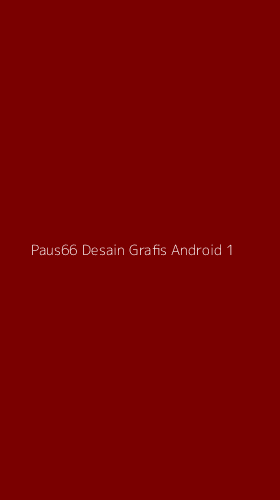 Tampilan Antarmuka Aplikasi Paus66 Desain Grafis Android - 1