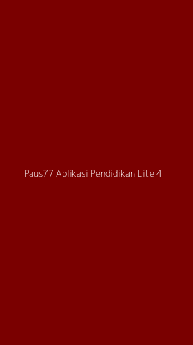 Tampilan Antarmuka Aplikasi Paus77 Aplikasi Pendidikan Lite - 4