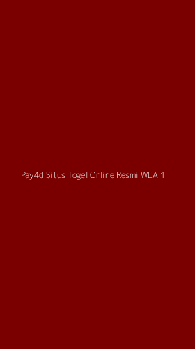 Tampilan Antarmuka Aplikasi Pay4d Situs Togel Online Resmi Wla - 1