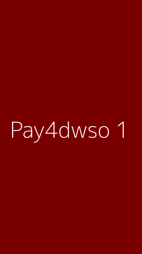 Tampilan Antarmuka Aplikasi Pay4dwso - 1