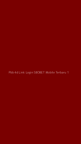 Tampilan Antarmuka Aplikasi Pbb 4d Link Login Sbobet Mobile Terbaru - 1