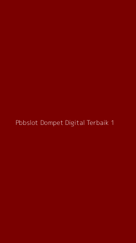 Tampilan Antarmuka Aplikasi Pbbslot Dompet Digital Terbaik - 1