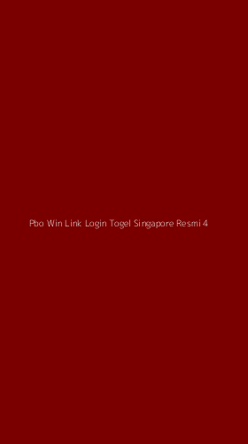 Tampilan Antarmuka Aplikasi Pbo Win Link Login Togel Singapore Resmi - 4