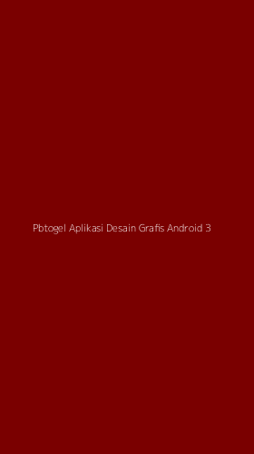 Tampilan Antarmuka Aplikasi Pbtogel Aplikasi Desain Grafis Android - 3