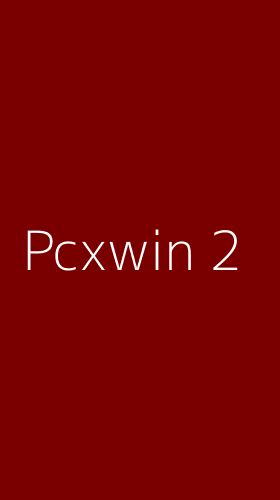 Tampilan Antarmuka Aplikasi Pcxwin - 2