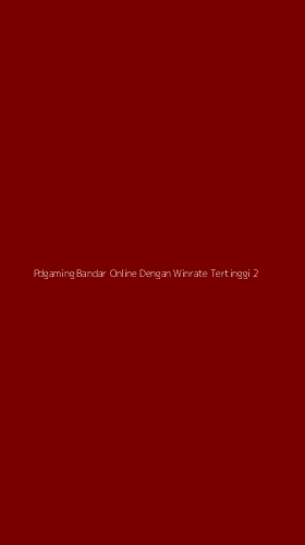 Tampilan Antarmuka Aplikasi Pdgaming Bandar Online Dengan Winrate Tertinggi - 2