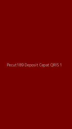 Tampilan Antarmuka Aplikasi Pecut189 Deposit Cepat Qris - 1