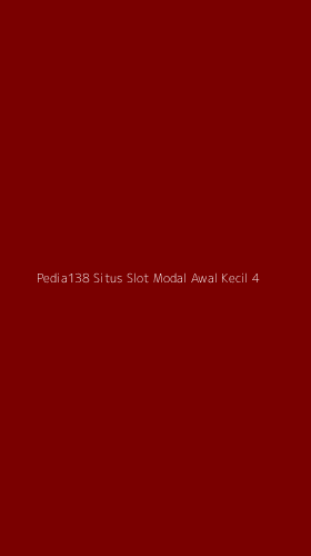 Tampilan Antarmuka Aplikasi Pedia138 Situs Slot Modal Awal Kecil - 4