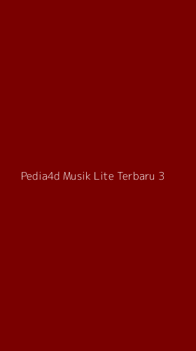 Tampilan Antarmuka Aplikasi Pedia4d Musik Lite Terbaru - 3