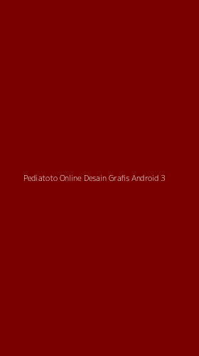 Tampilan Antarmuka Aplikasi Pediatoto Online Desain Grafis Android - 3