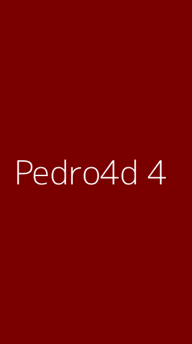 Tampilan Antarmuka Aplikasi Pedro4d - 4