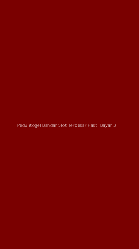 Tampilan Antarmuka Aplikasi Pedulitogel Bandar Slot Terbesar Pasti Bayar - 3