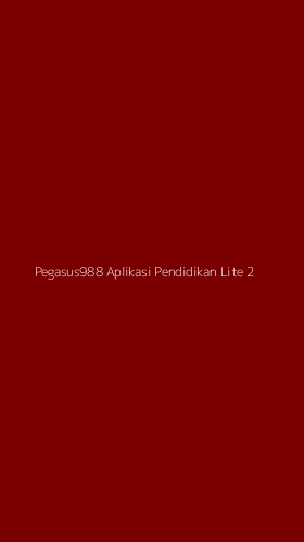 Tampilan Antarmuka Aplikasi Pegasus988 Aplikasi Pendidikan Lite - 2