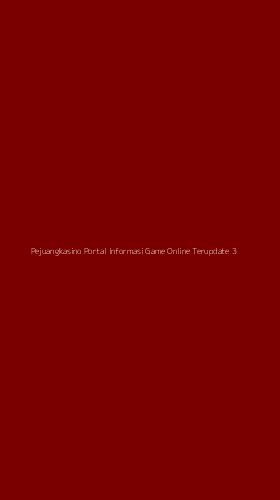 Tampilan Antarmuka Aplikasi Pejuangkasino Portal Informasi Game Online Terupdate - 3