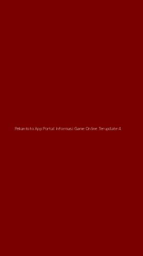 Tampilan Antarmuka Aplikasi Pekantoto App Portal Informasi Game Online Terupdate - 4