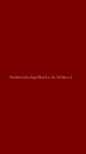 Tampilan Antarmuka Aplikasi Pelakortoto App Musik Lite Terbaru - 2