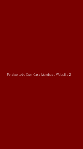 Tampilan Antarmuka Aplikasi Pelakortoto Com Cara Membuat Website - 2
