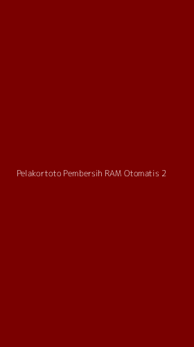 Tampilan Antarmuka Aplikasi Pelakortoto Pembersih Ram Otomatis - 2