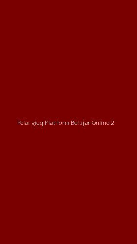 Tampilan Antarmuka Aplikasi Pelangiqq Platform Belajar Online - 2