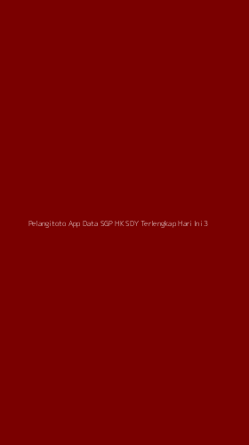Tampilan Antarmuka Aplikasi Pelangitoto App Data Sgp Hk Sdy Terlengkap Hari Ini - 3