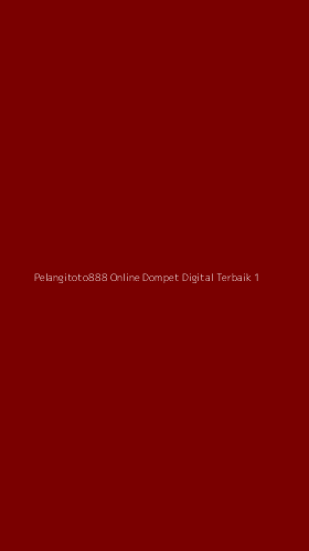 Tampilan Antarmuka Aplikasi Pelangitoto888 Online Dompet Digital Terbaik - 1