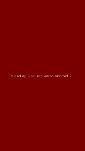 Tampilan Antarmuka Aplikasi Pele4d Aplikasi Kebugaran Android - 2