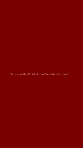 Tampilan Antarmuka Aplikasi Pelitatoto Aplikasi Portal Informasi Game Online Terupdate - 3