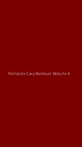 Tampilan Antarmuka Aplikasi Pelitatoto Cara Membuat Website - 4