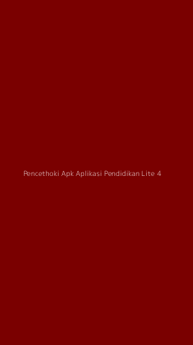 Tampilan Antarmuka Aplikasi Pencethoki Apk Aplikasi Pendidikan Lite - 4