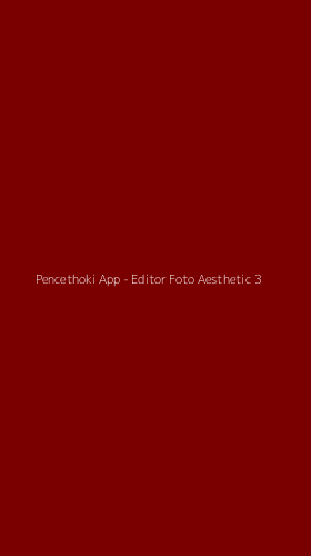 Tampilan Antarmuka Aplikasi Pencethoki App - Editor Foto Aesthetic - 3