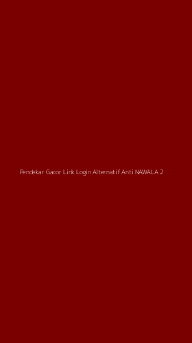 Tampilan Antarmuka Aplikasi Pendekar Gacor Link Login Alternatif Anti Nawala - 2