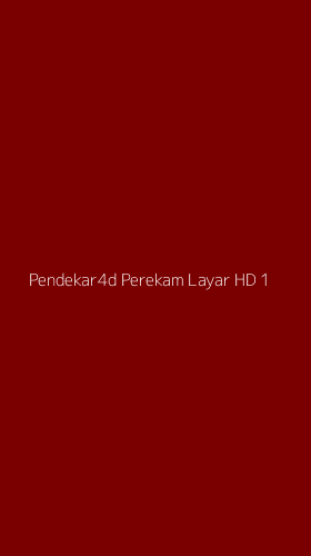 Tampilan Antarmuka Aplikasi Pendekar4d Perekam Layar Hd - 1