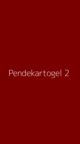 Tampilan Antarmuka Aplikasi Pendekartogel - 2