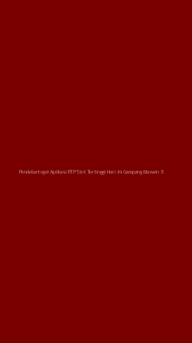 Tampilan Antarmuka Aplikasi Pendekartogel Aplikasi Rtp Slot Tertinggi Hari Ini Gampang Maxwin - 3